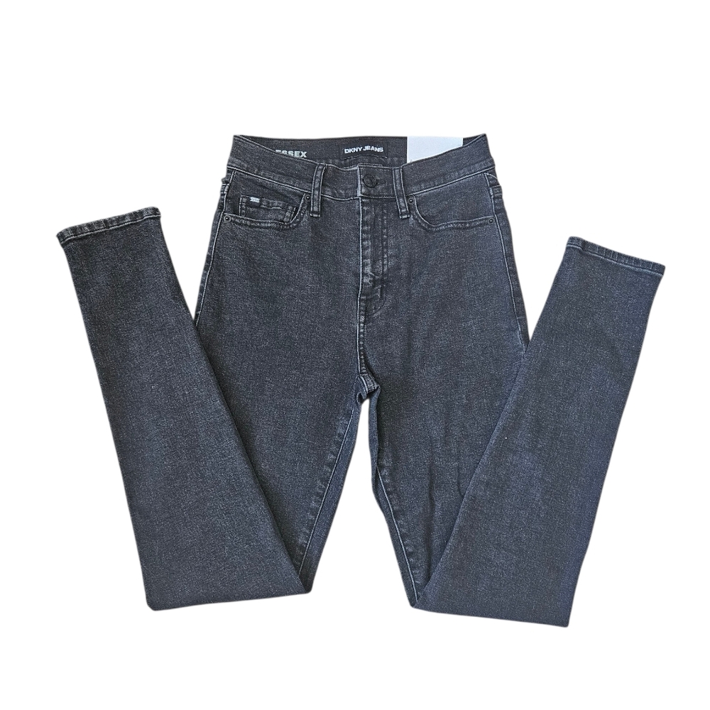 DKNY JEANS for Women Black Denim Jeans - High Rise